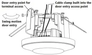 TIMEGUARD PDFM361AB Flush Mount PIR Presence Detector - Installtion 3
