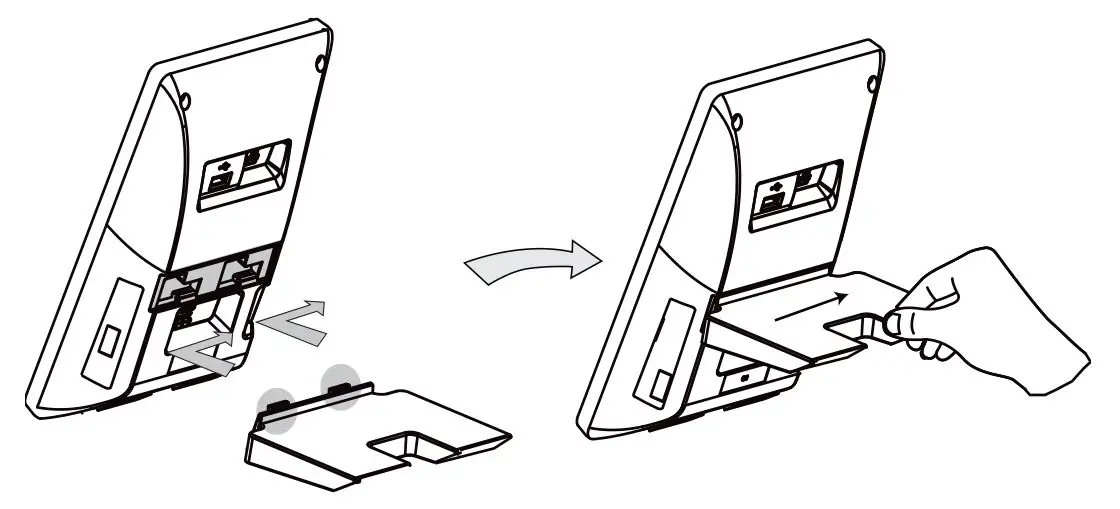 verizon EXP50 One Talk Expansion Module - Attach the stand