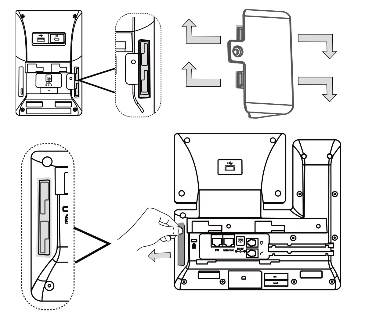 verizon EXP50 One Talk Expansion Module - Connect the EXP50 and the compatible One Talk