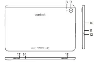 UMAX 10C LTE VisionBook-TABLET 2