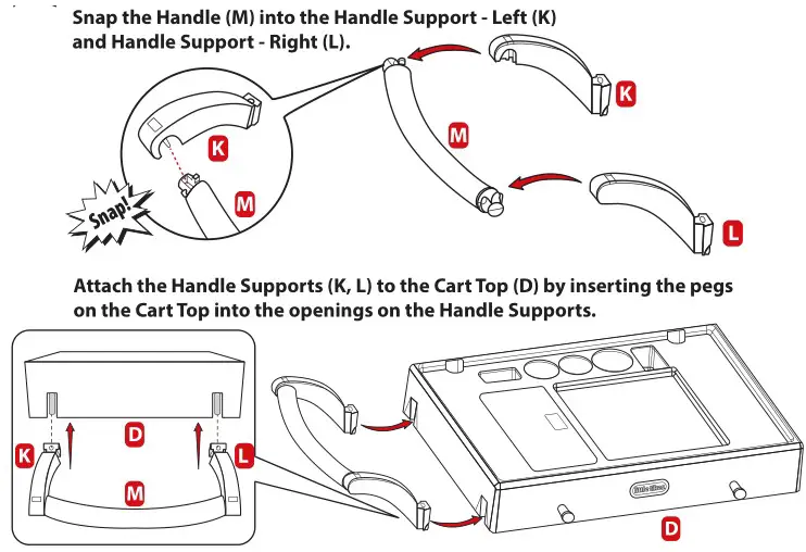 little tikes 656132 2 in 1 Lemonade and Ice Cream Stand - Handle It