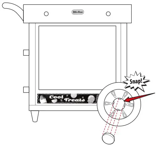 little tikes 656132 2 in 1 Lemonade and Ice Cream Stand - Ready to Roll