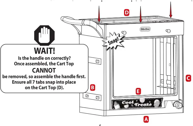 little tikes 656132 2 in 1 Lemonade and Ice Cream Stand - Top it Of