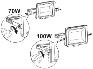 TIMEGUARD Professional Rewireable Floodlight - Installation7
