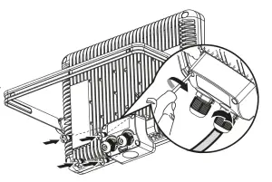 TIMEGUARD Professional Rewireable Floodlight - Installation9