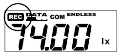 TANDD RTR-574 Illuminance UV Recorder WL -START RECORDIMNG