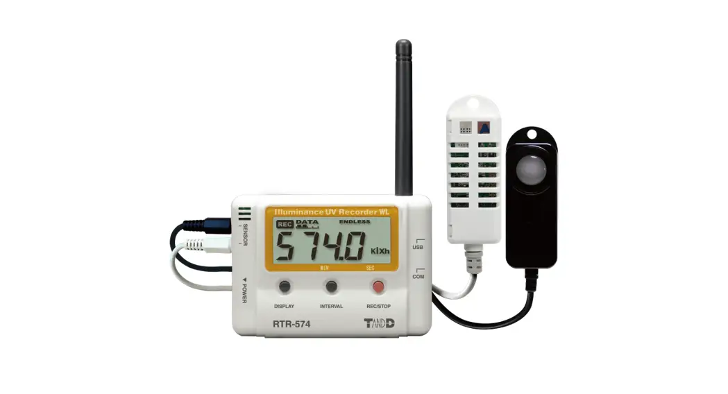 Tandd Rtr-574 Illuminance Uv Recorder Wl Instruction Manual Tandd Rtr-574 Illuminance Uv Recorder Wl Instruction Manual