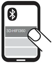 CRYSTAL AUDIO 3D-HIFI360 Wireless Mini Hi-Fi - Set it up 3