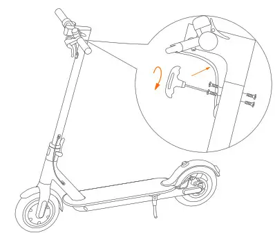 xiaomi DDHBC02NEB Electric Scooter Pro- Set-Up 3