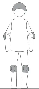 xiaomi DDHBC02NEB Electric Scooter Pro- Wear a helmet