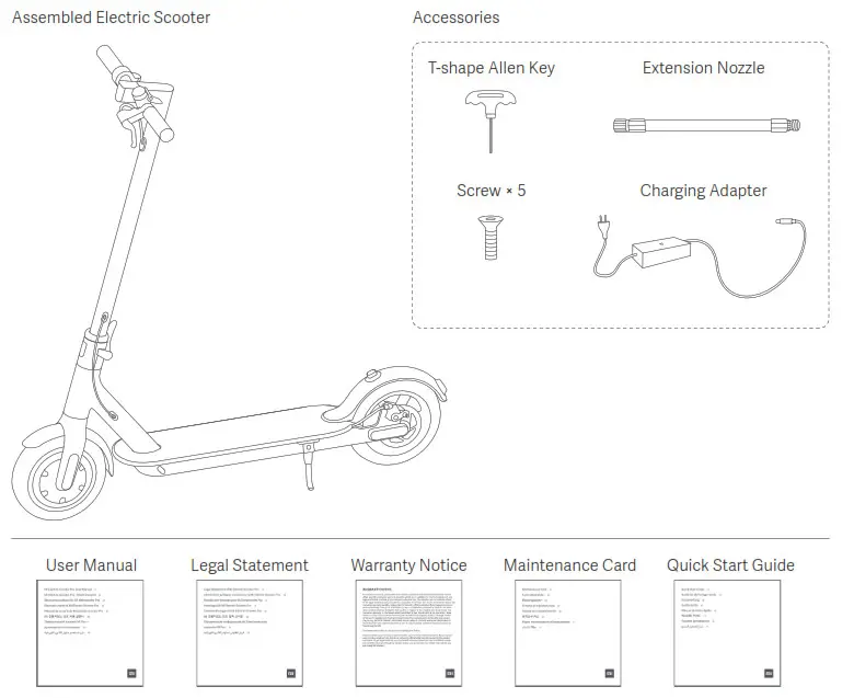 xiaomi DDHBC02NEB-Electric Scooter Pro