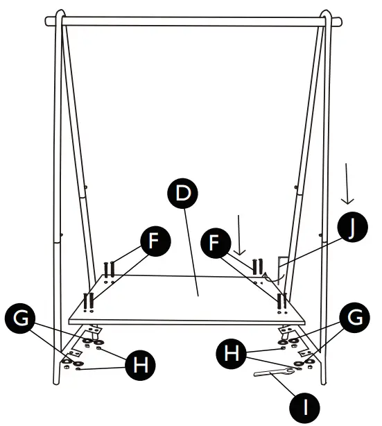 JOHN LEWIS 57088024 Soft Edge Clothes Garment Rail - Step 3