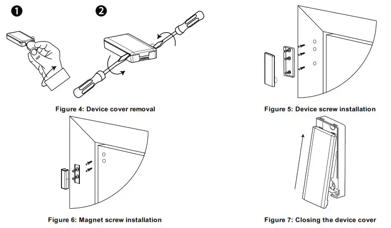 tyco MC 303PG2 PowerG Wireless Door- Figure 4