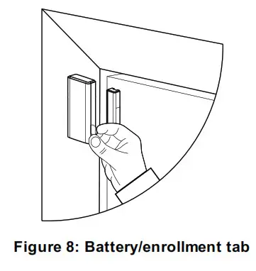 tyco MC 303PG2 PowerG Wireless Door- Figure 8