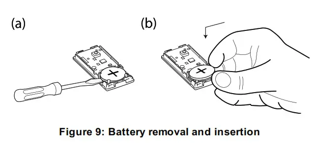 tyco MC 303PG2 PowerG Wireless Door- Figure 9