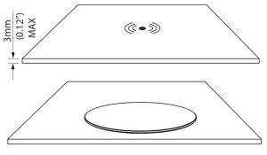 SCANSTRUT ROKK Wireless Sub SC CW 07E - metallic surface