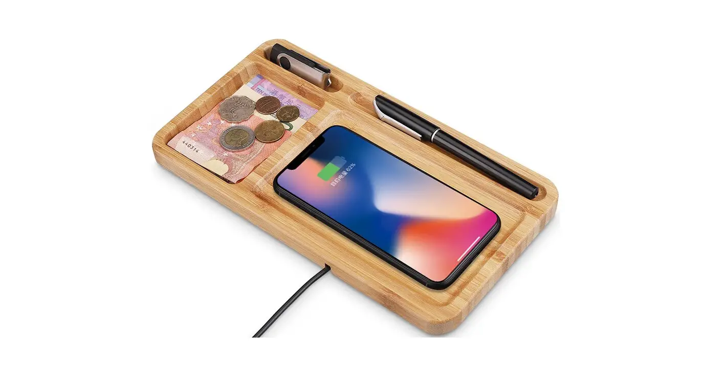 Bakeey Kt-bw01 Bamboo Wireless Charger Instructions