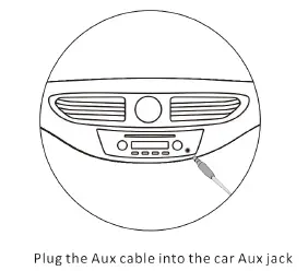 ReXING BT61Q Bluetooth Receiver with Car Charger Fig2