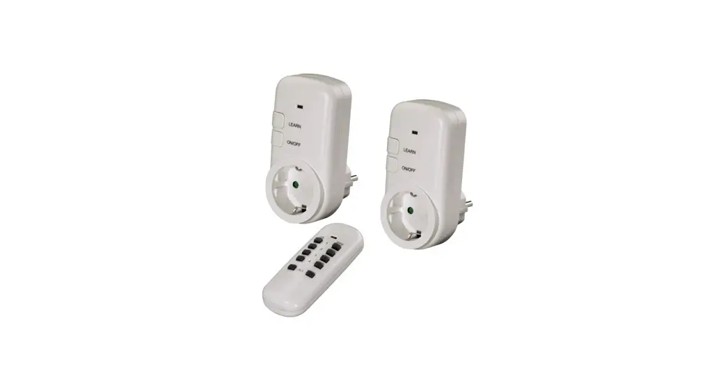 Hama 00223581 Radio Controlled Power Outlet Set Instruction Manual