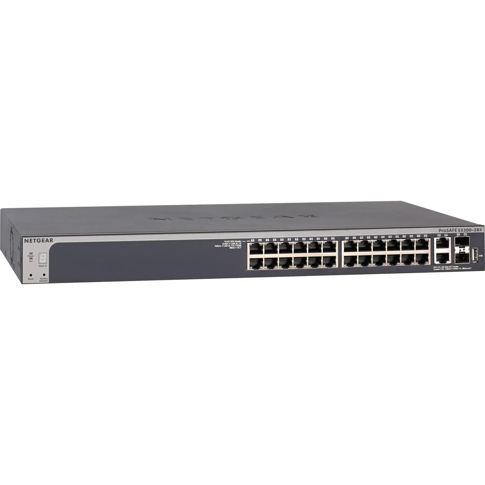 Netgear S3300-28x 28-port Gigabit Stackable Smart Switch Instructions