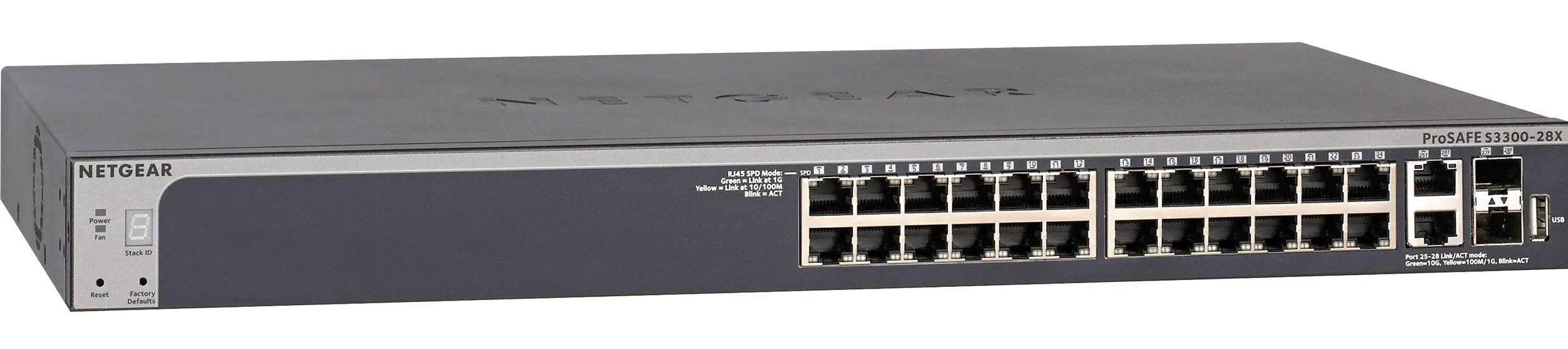 Netgear S3300-28X 28-Port Gigabit Stackable Smart Switch featrue imeage