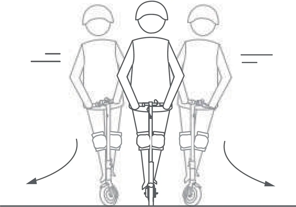 Do Not Abruptly Turn Handlebars