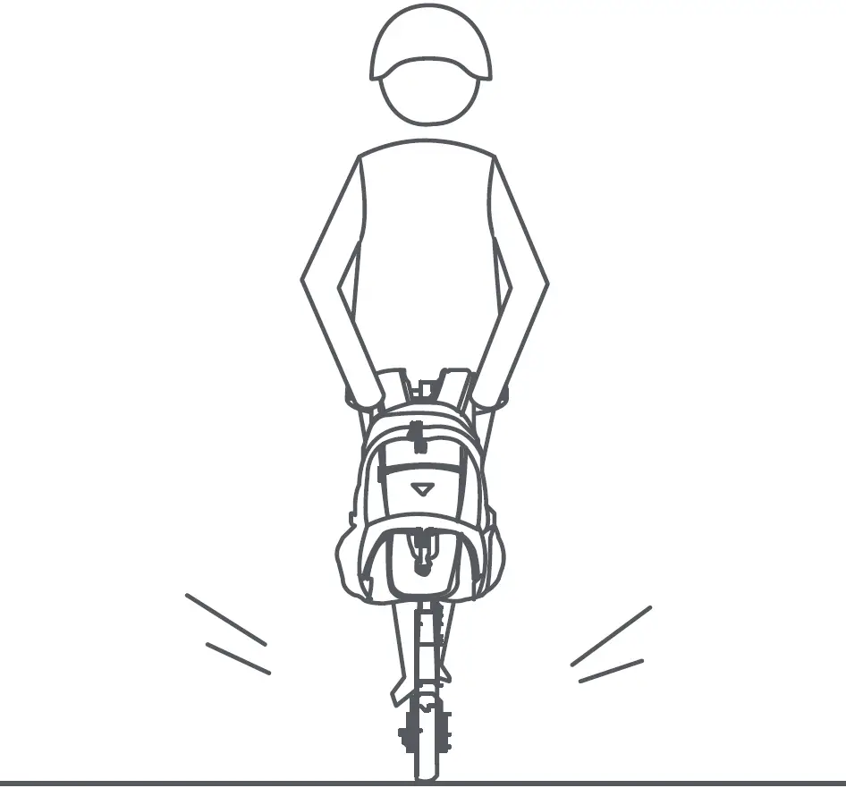 Do Not Hand Items on Handlebar