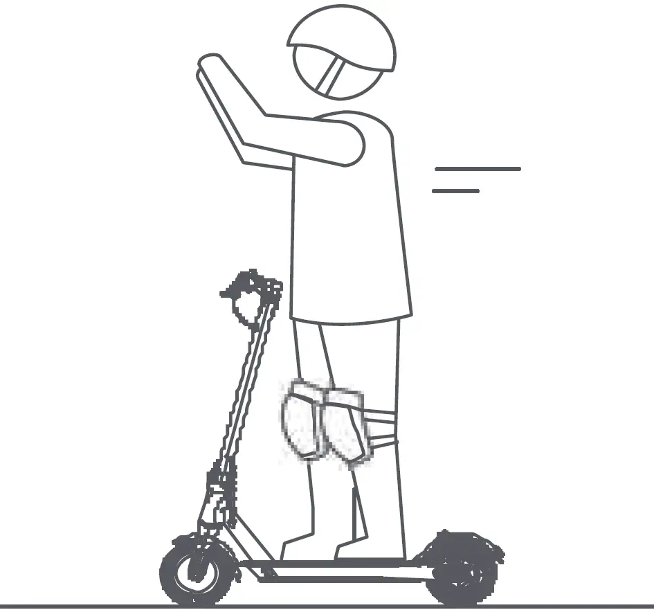 Heep Hands on Handlebar at All Time