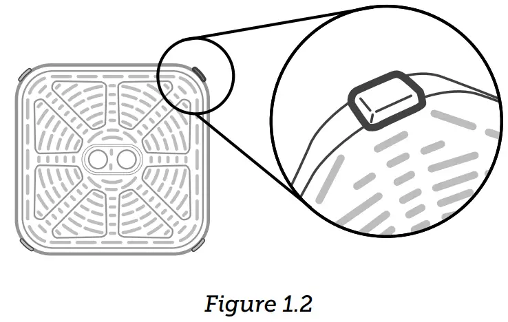 COSORI CAF P583S KUS Dual Blaze 68 Quart Air Fryer - fig 2