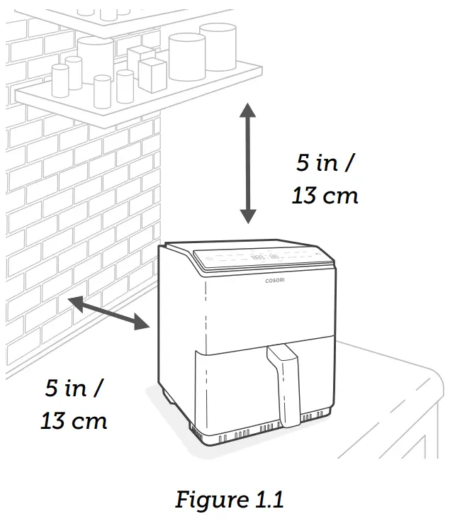 COSORI CAF P583S KUS Dual Blaze 68 Quart Air Fryer - fig 4