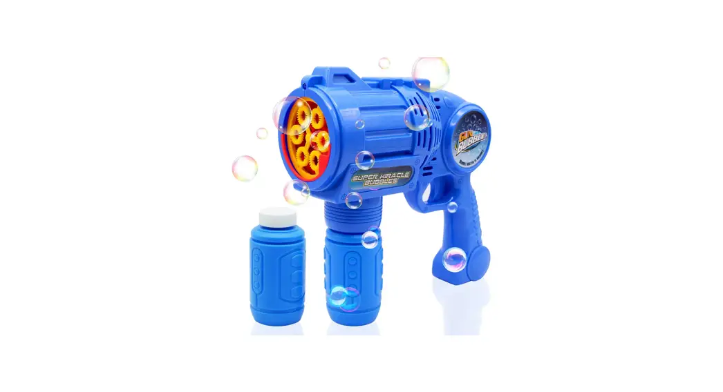 Coopers Of Stortford H855 Pk2 Light Up Bubble Blaster Gun Instruction Manual