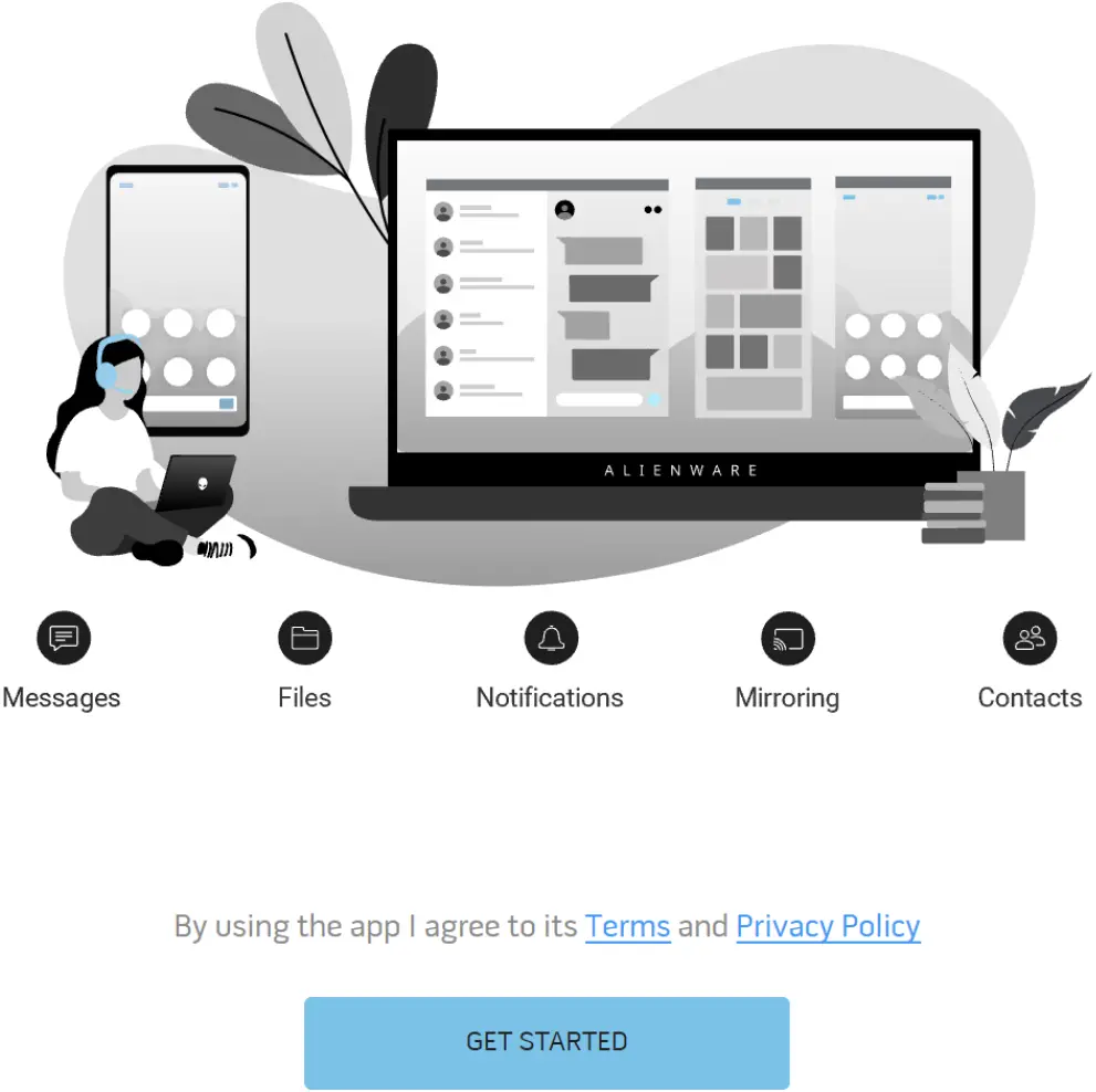 Pair Alienware Mobile Connect with your iPhone