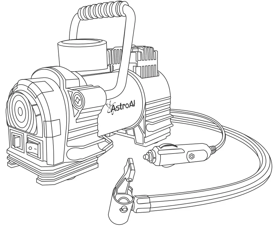AstroAI 150PSI Portable Air Compressor