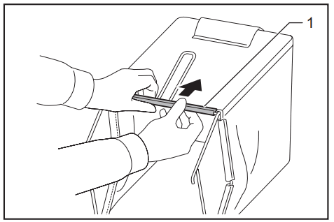 makita CML01 Battery Powered Lawn Mower - Clip