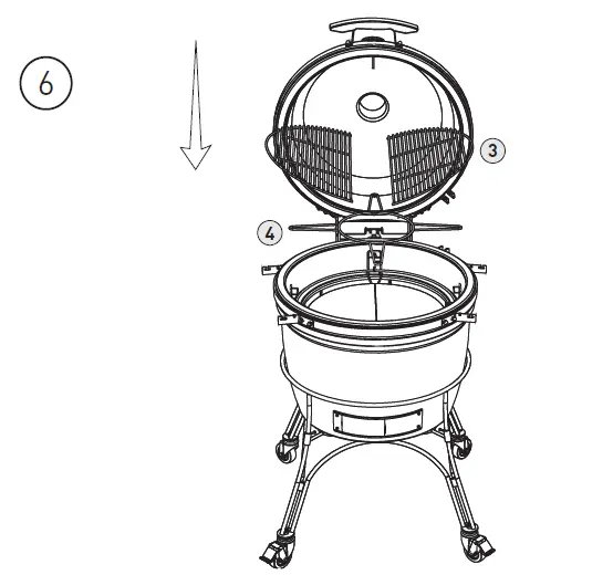 KAMADO JOE VND55882080 Big Joe I Charcoal Grill-13