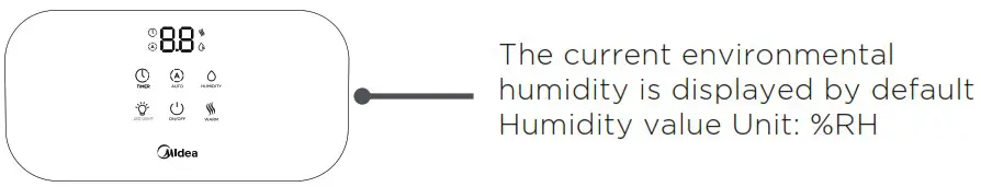 Midea SCK 3Q60B 1 6 Gallon Cool and Warm Mist Ultrasonic Humidifier - OPERATION INSTRUCTIONS