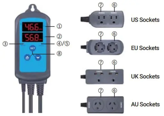 Shenzhen Yingbojingkong Technology IHC-200-WIFI Humidity Controller - 1
