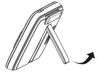 hubble Nursery View Pro Digital Video Baby Monitor - Desktop Stand of the Parent Unit