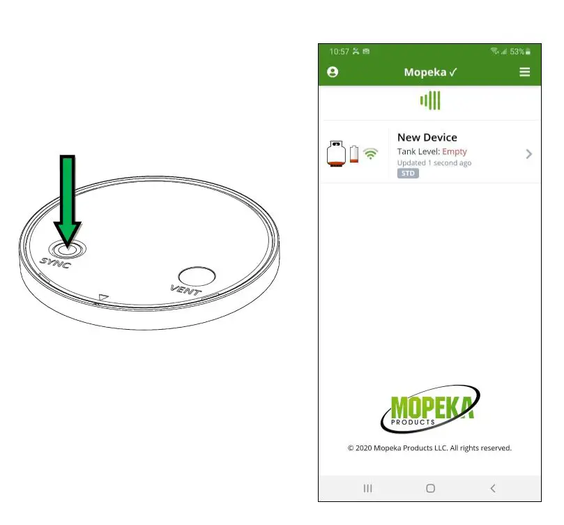 MOPEKA PRODUCTS M1017 Pro Sensor 2