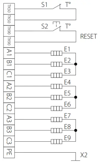 CONNECTION TO POWER MAINS