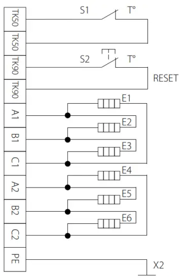 CONNECTION TO POWER MAINS