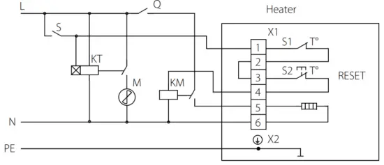 CONNECTION TO POWER MAINS