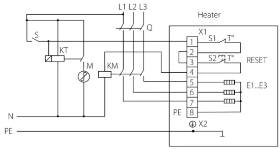 CONNECTION TO POWER MAINS