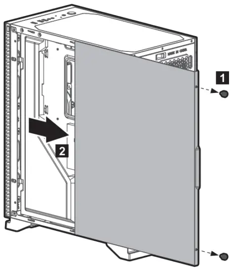 Removing the side panels
