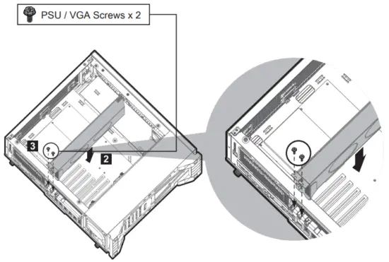 Mounting the PCI-E(VGA) card