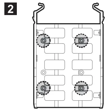 Mounting the 3.5" and 2.5" SSD / HDD