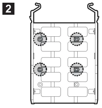Mounting the 3.5" and 2.5" SSD / HDD