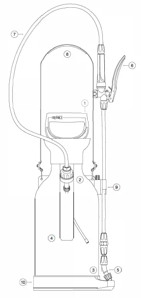 nylex -0273745 -8L- Heavy- Duty -Shoulder- Sprayer -1