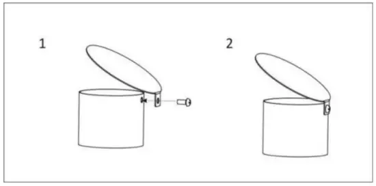HOMEDEPOT GB-GP02 Outdoor Pizza Oven with Built in Thermometer - STEP 2