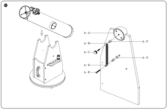 levenhuk Ra 150N Dob Dobsonian Telescopes - fig 3